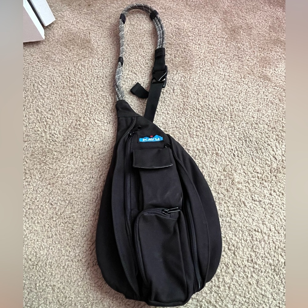 KAVU Mini Rope Bag/Crossbody Sling. Great condition only used one or two times.